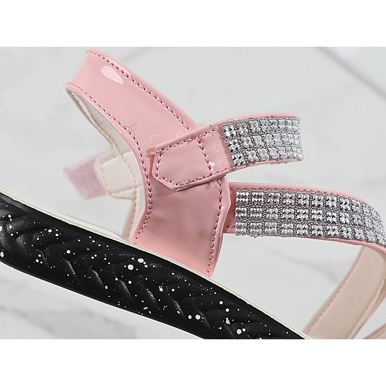 sandal bé gái size 27-38 quai chéo đá siêu dễ thương