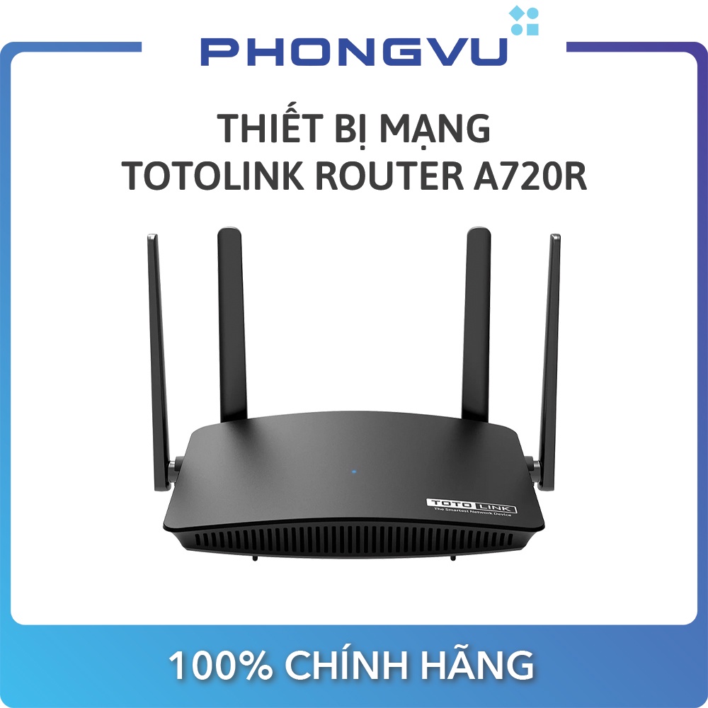 Router Wifi Totolink Router A720R - Bảo hành 24 tháng