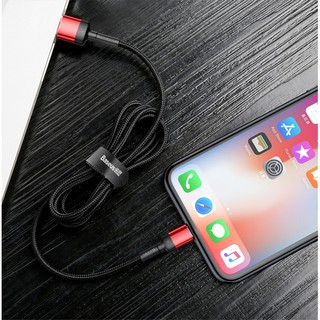 Cáp sạc Baseus Cafule Lightning Special Edition cho iPhone/ iPad dài 2m