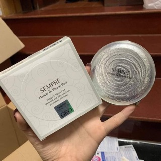 Phấn Geo Trắng siêu mịn Sempre Happy & Please Pact