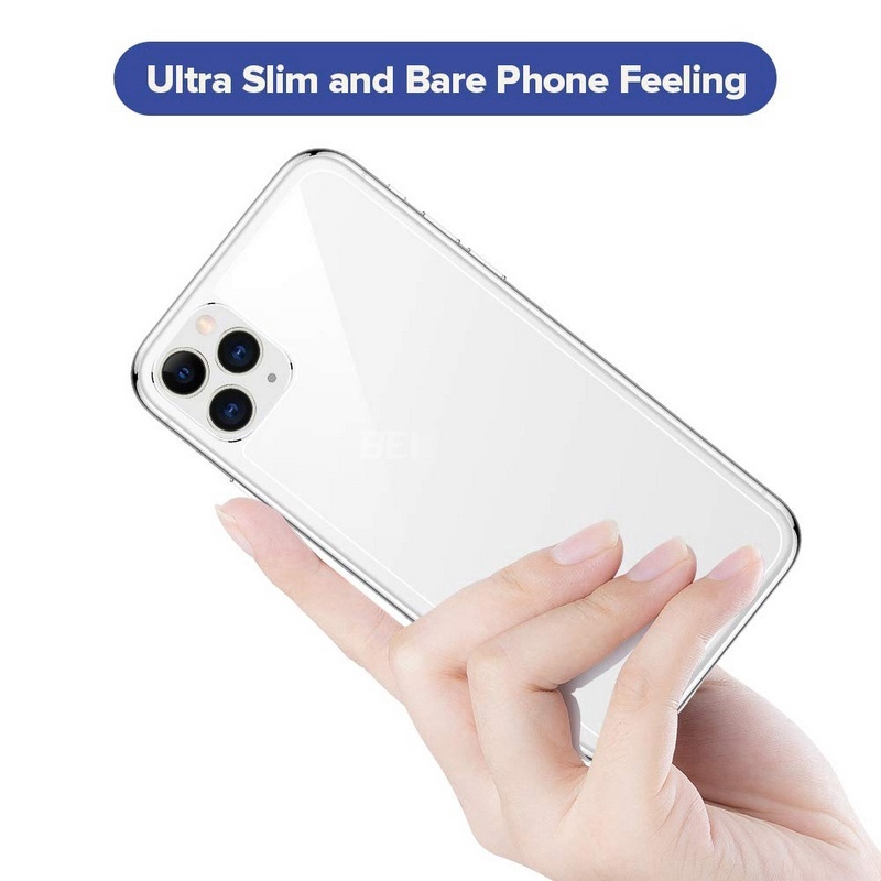 Bộ 2 kính cường lực siêu mỏng chống trầy bảo vệ màn hình cho for IPhone 11/11 Pro/11 Pro Max