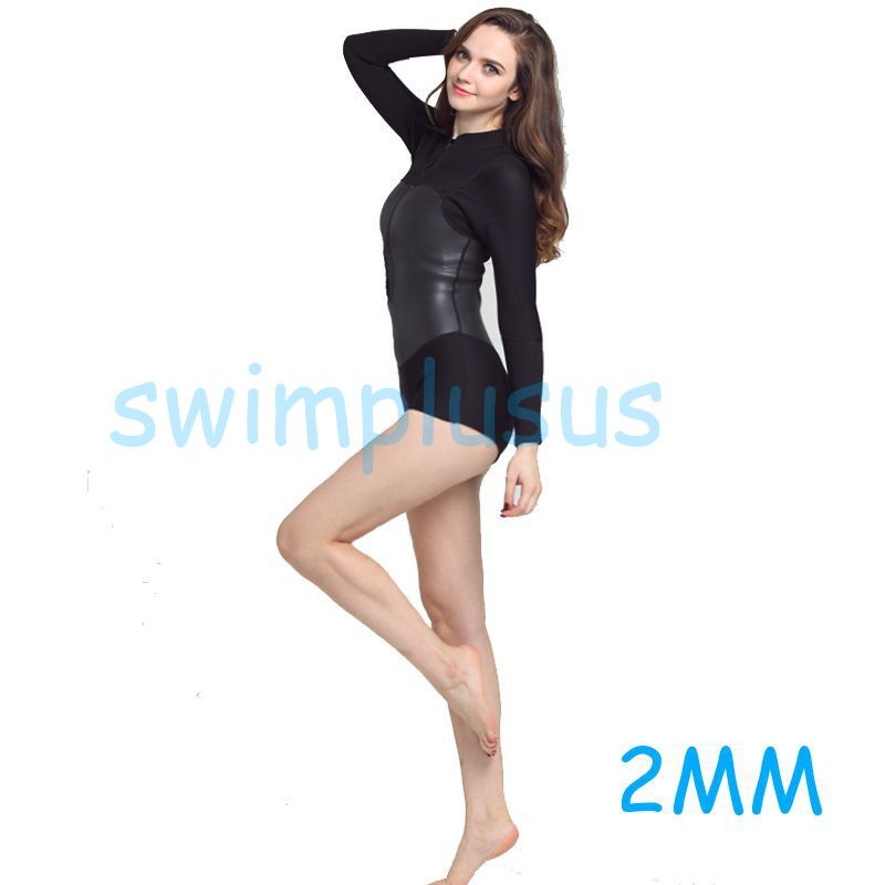 Bộ bơi dài tay liền giữ nhiệt nữ Sbart 2MM đặc biệt | BigBuy360 - bigbuy360.vn