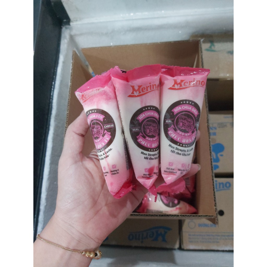Sữa Chua Dẻo Merino Phô Mai Phúc Bồn Tử