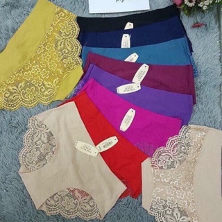 10 Quần lót su thông hơi pha ren