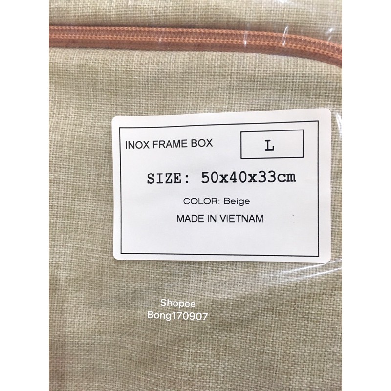 [Hàng VN xuất Thụy Điển- Gói tiết kiệm] Combo 2 Thùng Vải Canvas Theo Phong Cách Bắc Âu Size Max