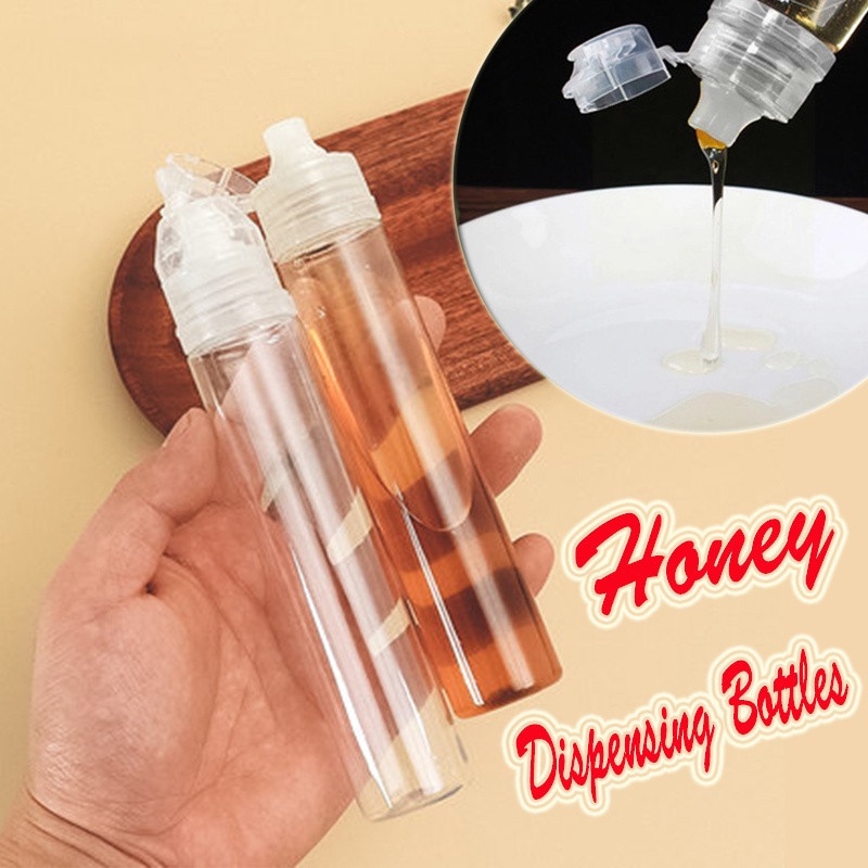 1 Chai Nhựa Đựng Mật Ong Có Nắp Đậy Tiện Dụng