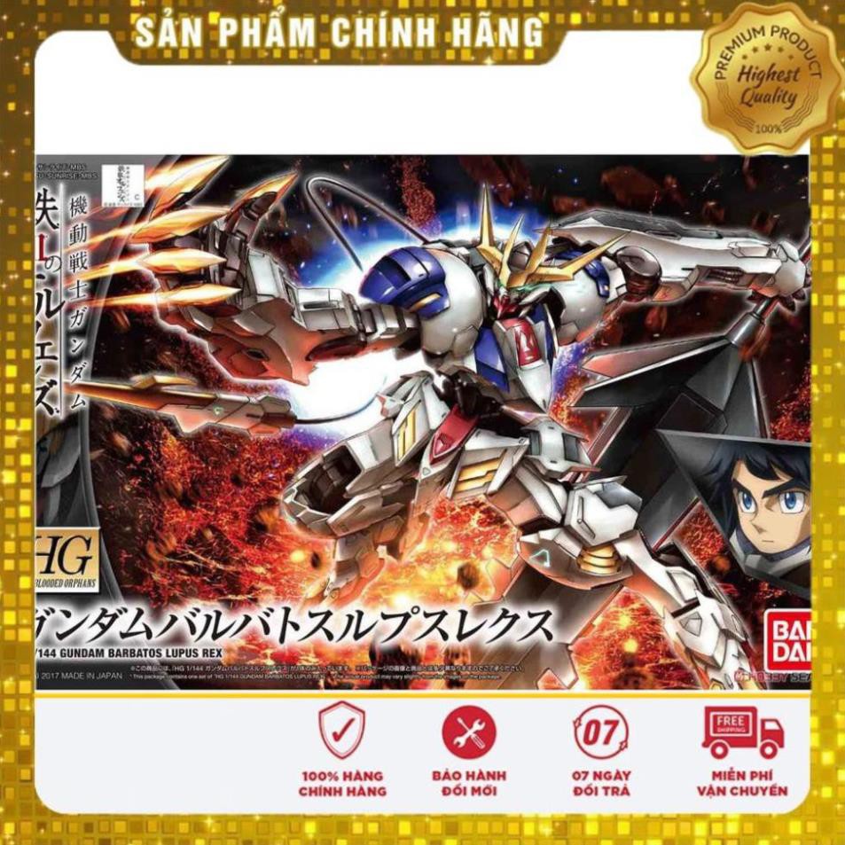 Đồ Chơi trẻ em - Mô hình lắp ráp Gundam 1/144 Hg Gundam Barbatos Lupus Rex Serie Iron Blooded Orphans