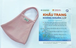 Khẩu trang vải kháng khuẩn Sanding 😷😷