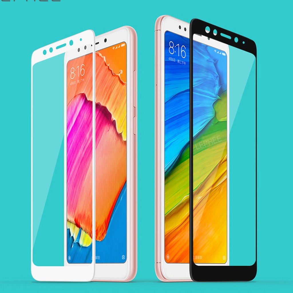 KÍNH CƯỜNG LỰC Xiaomi Redmi note 5/ note 5pro/ 5 plus full màn 9D cao cấp, tặng kèm giấy lau màn hình