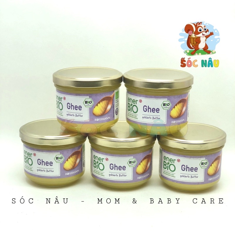 Bơ Ghee Hữu Cơ Đức Dùng Làm Bánh, Nấu Cháo, Xào, Chiên Cho Bé Và Gia Đình. Date 2023