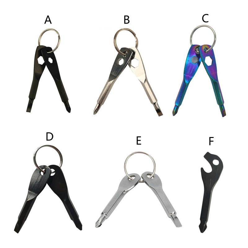 Bộ Tua Vít / Móc Khóa Đa Năng Bỏ Túi Tiện Dụng