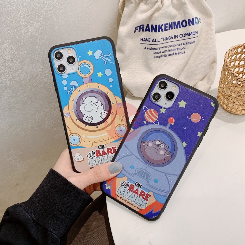 Ốp điện thoại mềm hình gấu cho Xiaomi 4S 4C 4 5 5S Plus 5X 5X A1 A2 8 SE Lite F1 Play CC9 CC9E A3 Lite Note 10 Pro