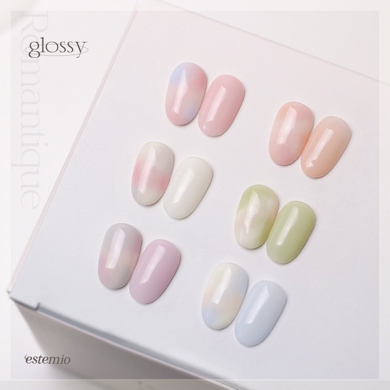 Sơn gel Estemio chính hãng Hàn Quốc set Romantique
