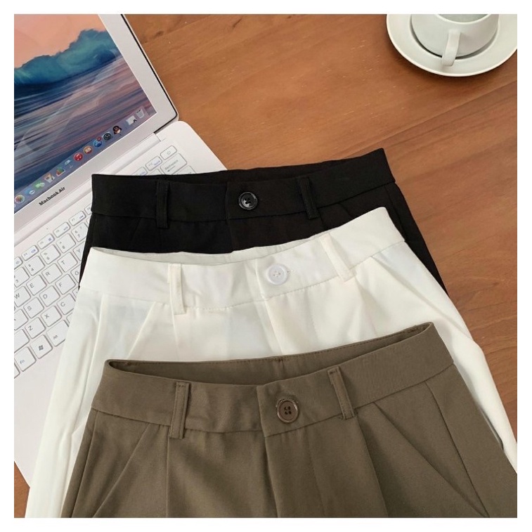 Áo sơ mi + quần vải trắng LND