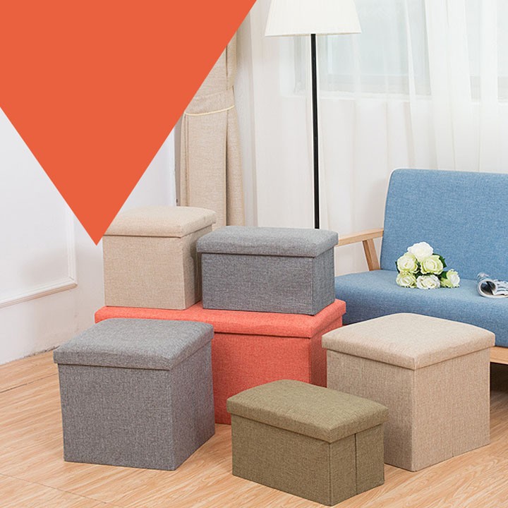 Hộp đựng đồ kiêm ghế ngồi đa năng 38 x 38 x 38cm