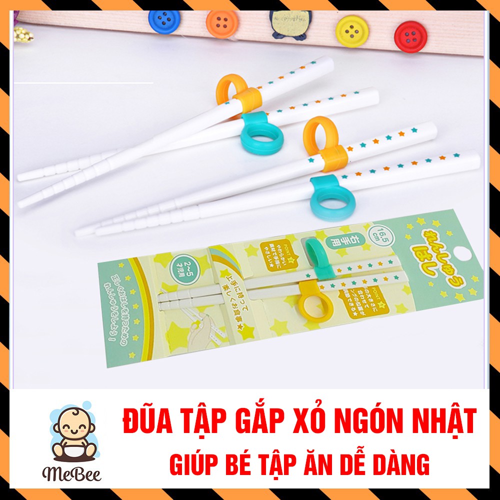 Đũa tập gắp xỏ ngón Seria cho bé- Hàng nội địa Nhật