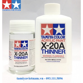 Dung dịch pha sơn X-20A Acrylic thinner