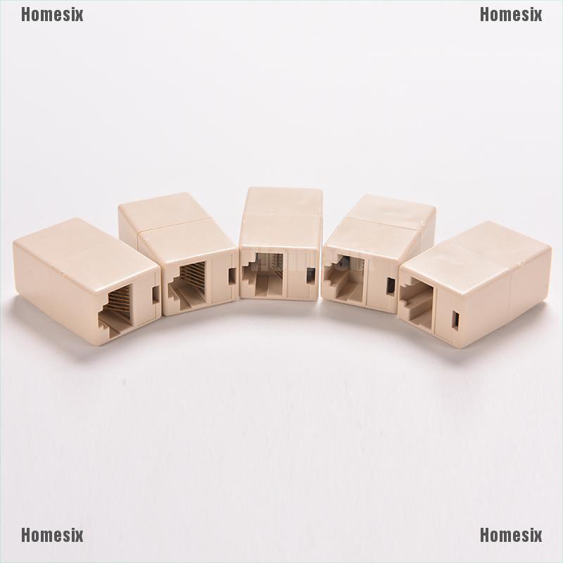 1 Đầu Nối Cáp Mạng RJ45 Cat5 8P8C Cat6 F / F FWB Chất Lượng Cao