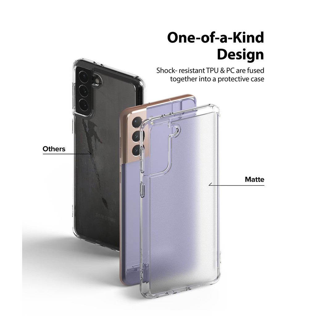 Ốp lưng Galaxy S21 / S21 Plus Ringke Fusion (Ringke Fusion for Galaxy S21 / S21+ Korea Case) Hàn Quốc