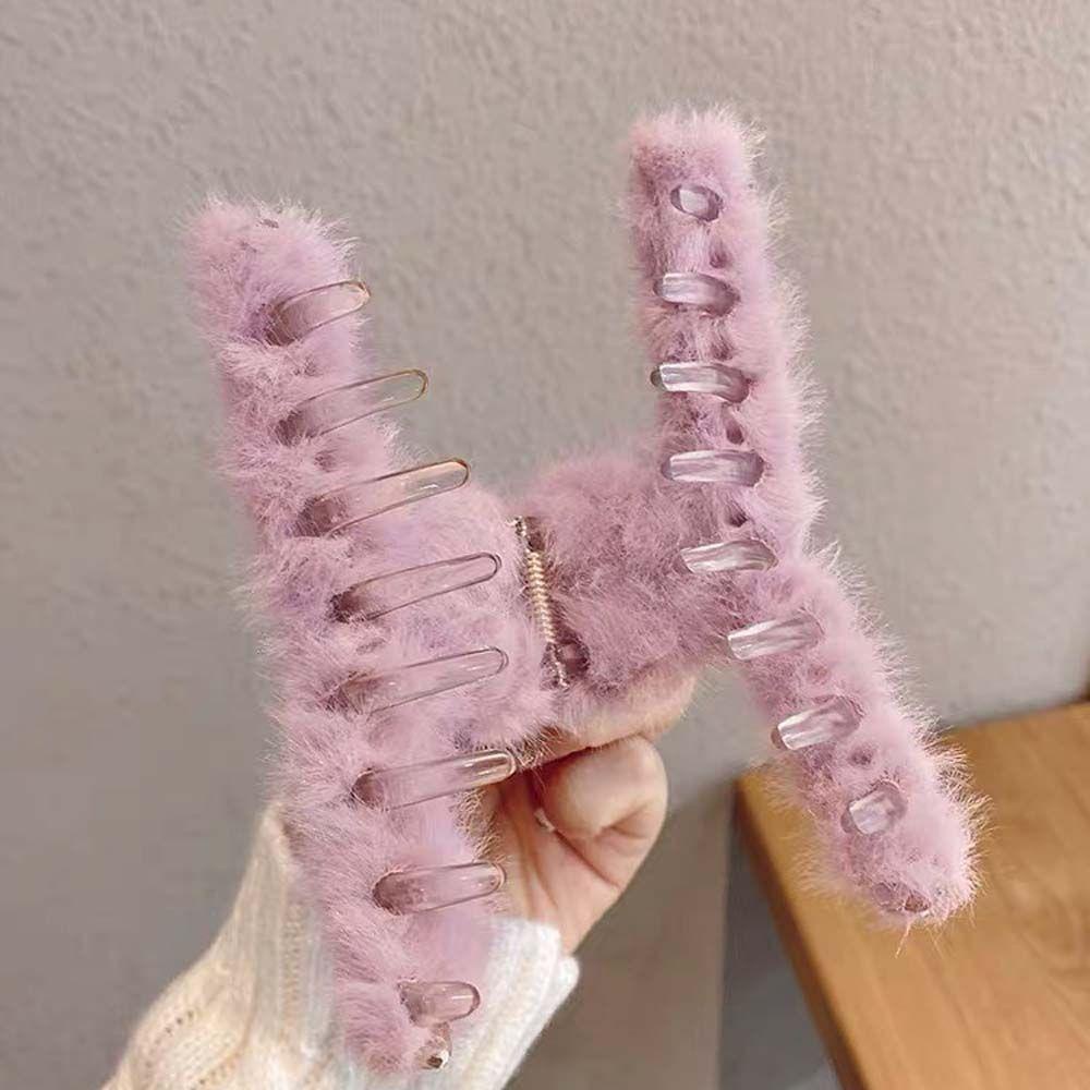 Kẹp Tóc Càng Cua Đơn Giản Thời Trang Thu Đông Cho Nữ