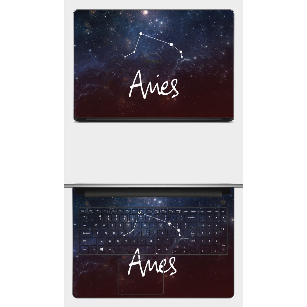 SKIN dán Laptop in hình cung hoàng đạo BẠCH DƯƠNG- Aries. Full các máy: Asus, Dell, Acer, Hp,... In hình theo yêu cầu