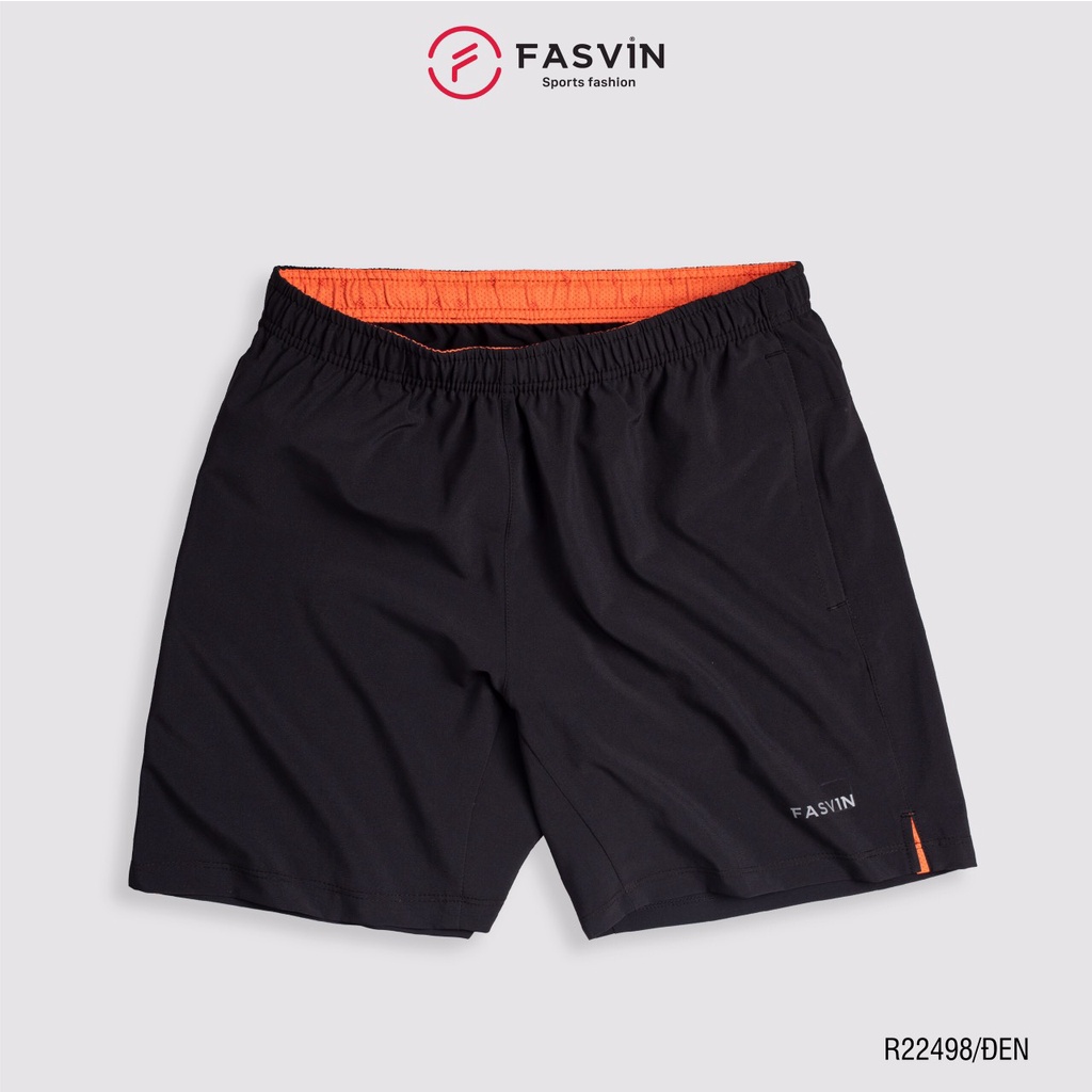 Quần đùi nam FASVIN vải gió siêu nhẹ thể thao khỏe khoắn, vận động thoải mái -Q21448- Q22498