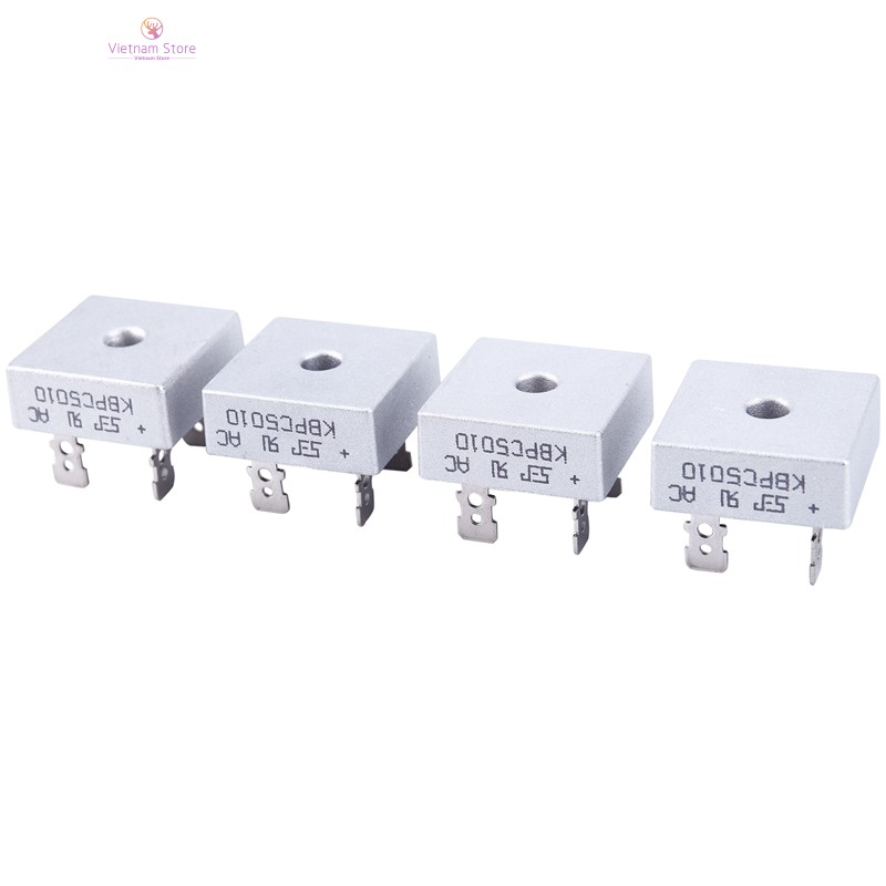 4 Đi Ốt Kim Loại Kbpc5010 50a 1000v