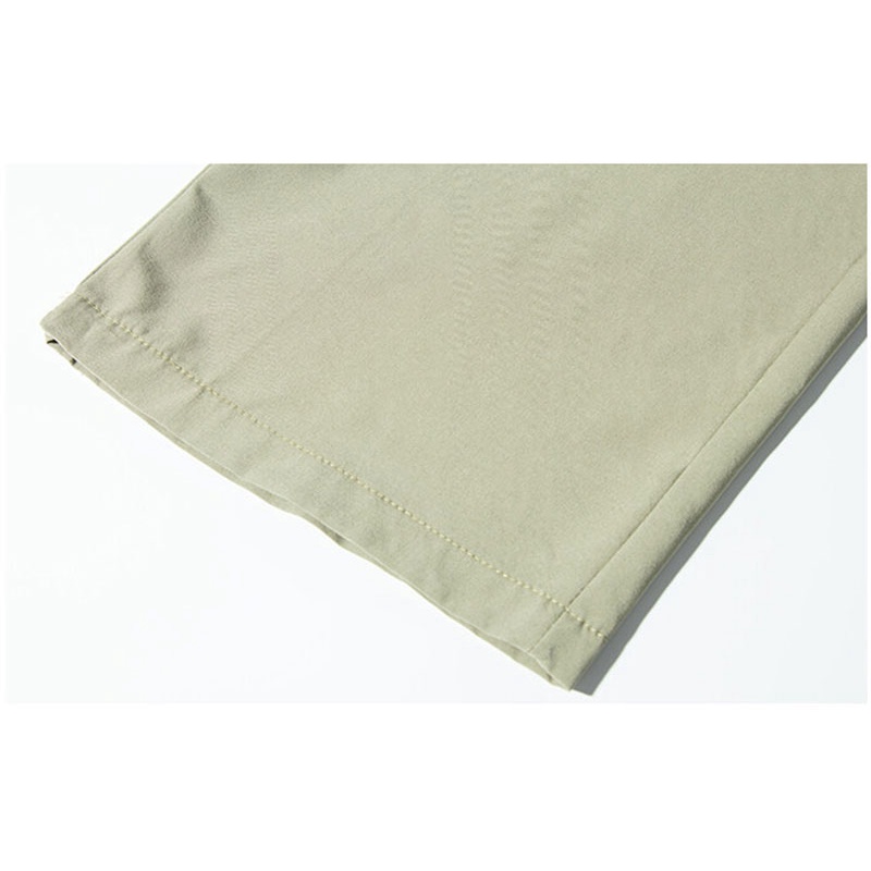 Quần Dài Dáng Rộng Chất Lụa Mỏng Màu Sắc Đơn Giản Thời Trang Mùa Hè Cho Nam