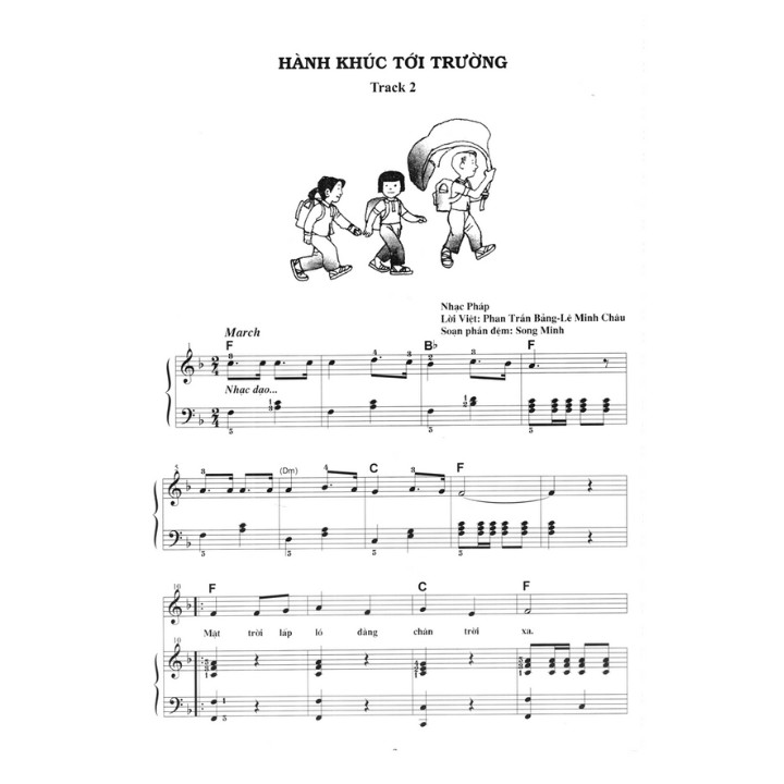 Sách - Thực Hành Đệm Piano - Chủ đề : Ca Khúc Thiếu Nhi - Phần 2