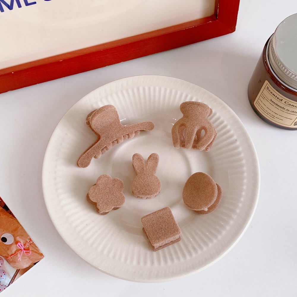 Kẹp tóc thiết kế hình học phong cách đơn giản thời trang dành cho nữ