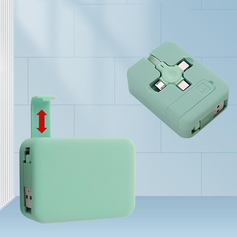 Cáp Sạc Điện Thoại Di Động Ba Trong Một Cổng Type c Có Thể Thu Gọn Cho Huawei Y0X1