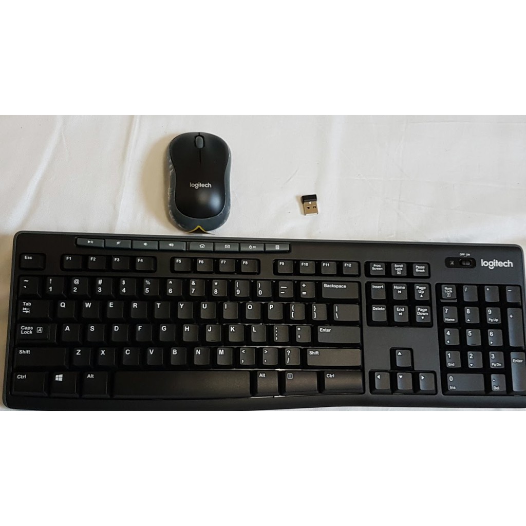 Bàn phím và chuột không dây Logitech MK270R Wireless Combo - Chính hãng