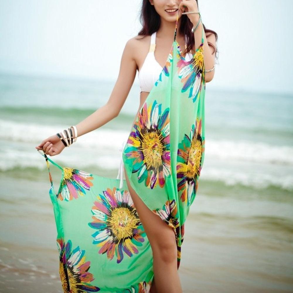 Đầm Bơi Hở Lưng Chống Nắng Thời Trang Đi Biển Mùa Hè