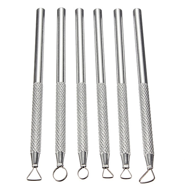 Set 6 dụng cụ điêu khắc đất sét làm bằng hợp kim nhôm