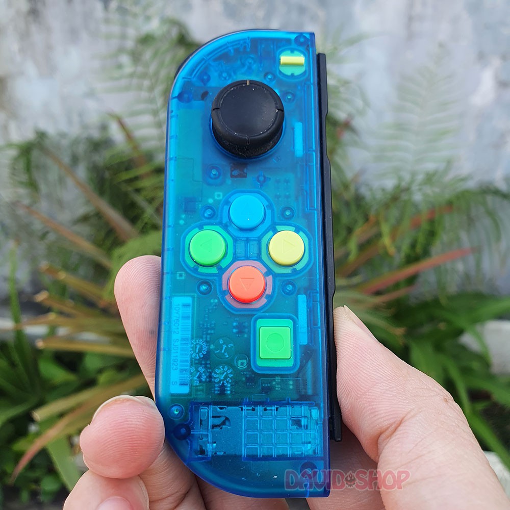 Vỏ Joy-Con trong suốt nhiều màu cho Nintendo Switch