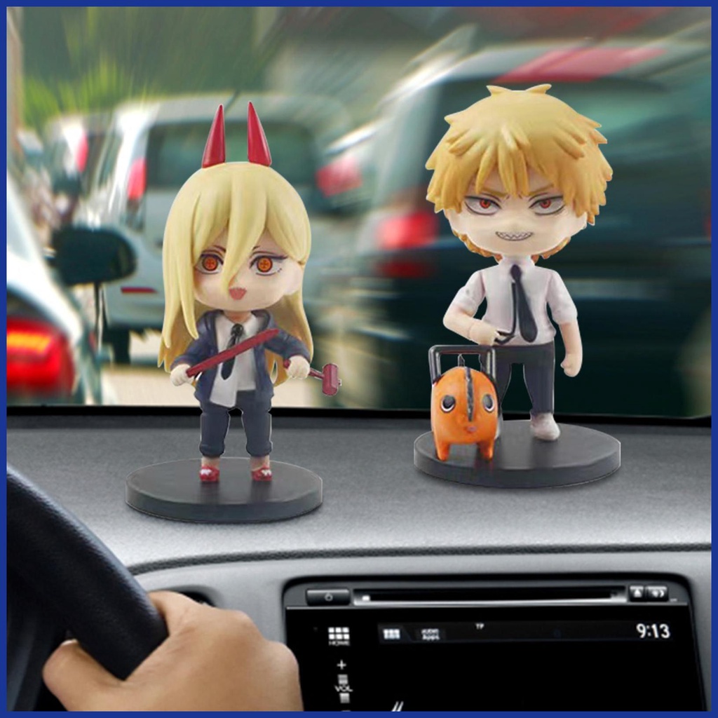 Mô Hình Nhân Vật Hoạt Hình The Gang Makima Orange Dog Bằng Pvc