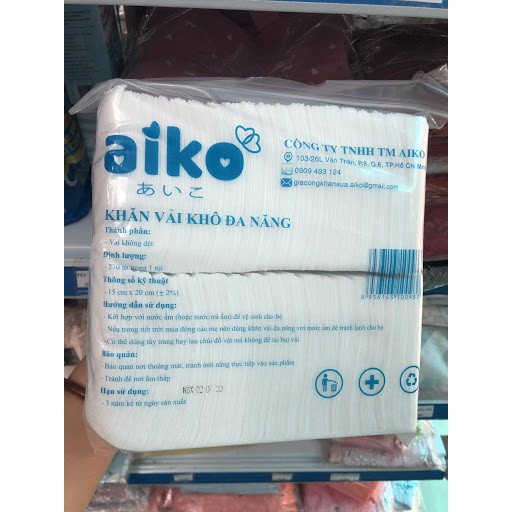 Khăn Vải Khô Đa Năng AIKO X 270 TỜ/ GÓI