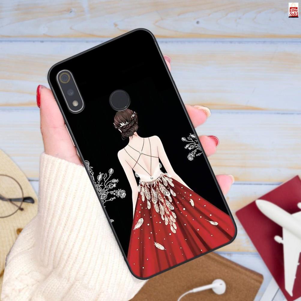Ốp lưng điện thoại OPPO REALME3/3 PRO REALME5/5 PRO REALMEC1 REALME 6/6 PRO REALME7/7 PRO.. .in hình cô gái mới