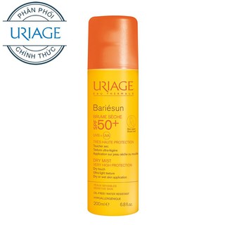 URIAGE - XỊT CHỐNG NẮNG PHUN SƯƠNG TRONG SUỐT, BẢO VỆ DA TỐI ĐA, THÍCH HỢP LÀN DA NHẠY CẢM 200ML