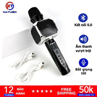 [Mã ELHAMS7 giảm 6% đơn 300K] Mic bluetooth hát karaoke kèm loa không dây SD10 đa năng chất lượng - Micro bắt giọng tốt