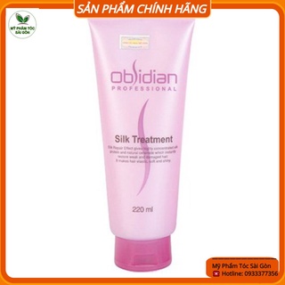 Hấp Lạnh Siêu Mượt Obsidian Silk Treatment 220ml