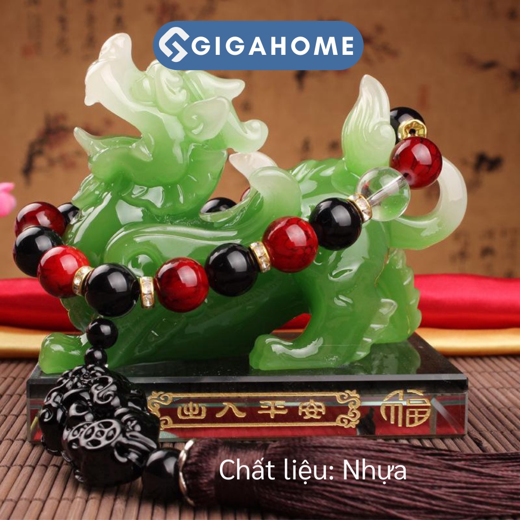 Tì Hưu Phong Thủy GIGAHOME Trang Trí Xe Hơi, Bàn Làm Việc, Khử Mùi Cho Ô Tô 5020