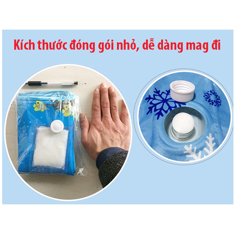 Đệm nước ngồi lót ghế văn phòng, ô tô siêu mát nhiều họa tiết