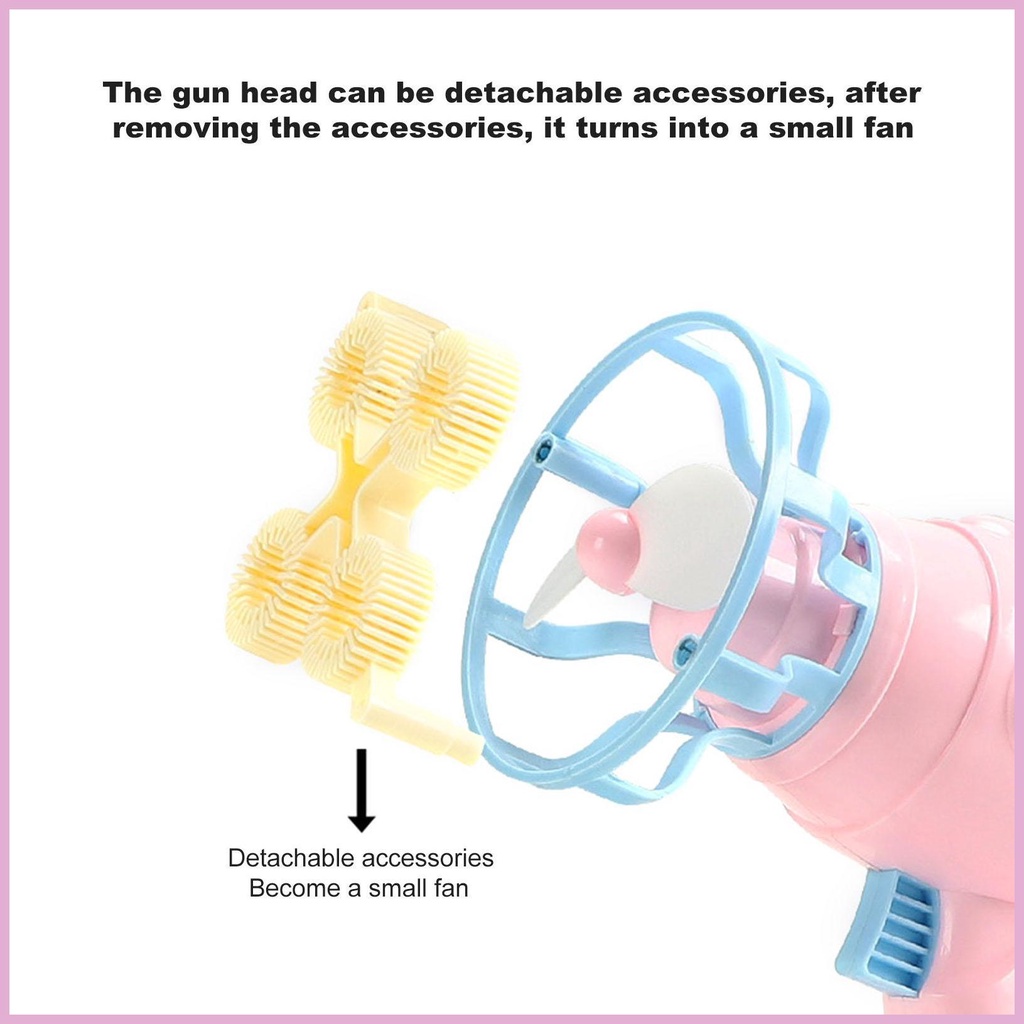 Súng Bắn Bong Bóng Xà Phòng Tự Động Hình Hoạt Hình Xinh Xắn Cho Bé