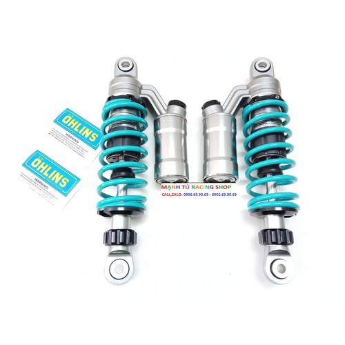 phuộc sau xe sirius ohlins xanh nitron bình dầu