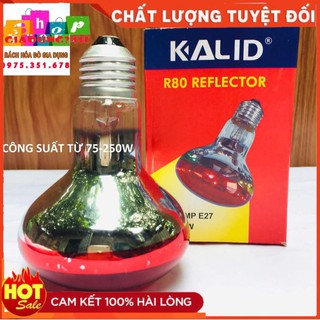 BÓNG ĐÈN HỒNG NGOẠI DÀNH CHO SƯỞI GIA SÚC GIA CẦM 45W, 75W, 100W, 150W, 175W, 200W, 250W