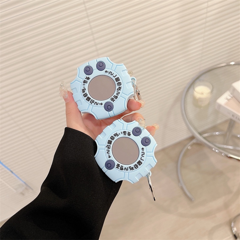 Digimon Vỏ Bảo Vệ Hộp Sạc Tai Nghe bluetooth Không Dây samsung galaxy buds live / buds 2 / buds pro / buds 2 pro Bằng Silicon Mềm