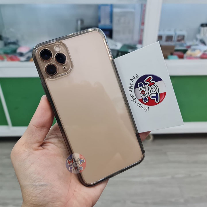 Ốp lưng kính trong suốt Likgus Crystal IP 11 Pro Max / 11 Pro / 11