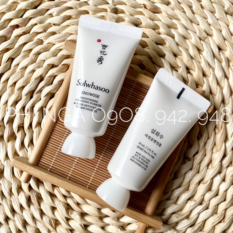 Chuẩn Auth - Sản phẩm dưỡng trắng da Sulwhasoo bạch sâm