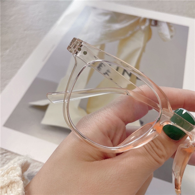 Gọng kính cận thời trang nam nữ cá tính phong cách Hàn Quốc trẻ trung kính mát nữ nam chống bụi thay được tròng cận 105